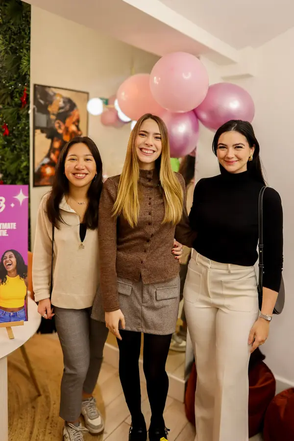 Women meeting at Delphi's London flatshare community launch party