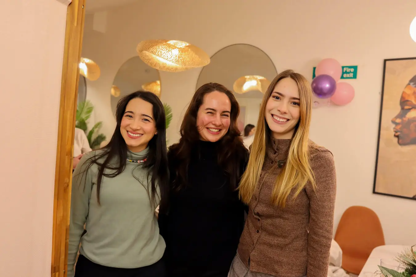 Women meeting at Delphi's London flatshare community launch party
