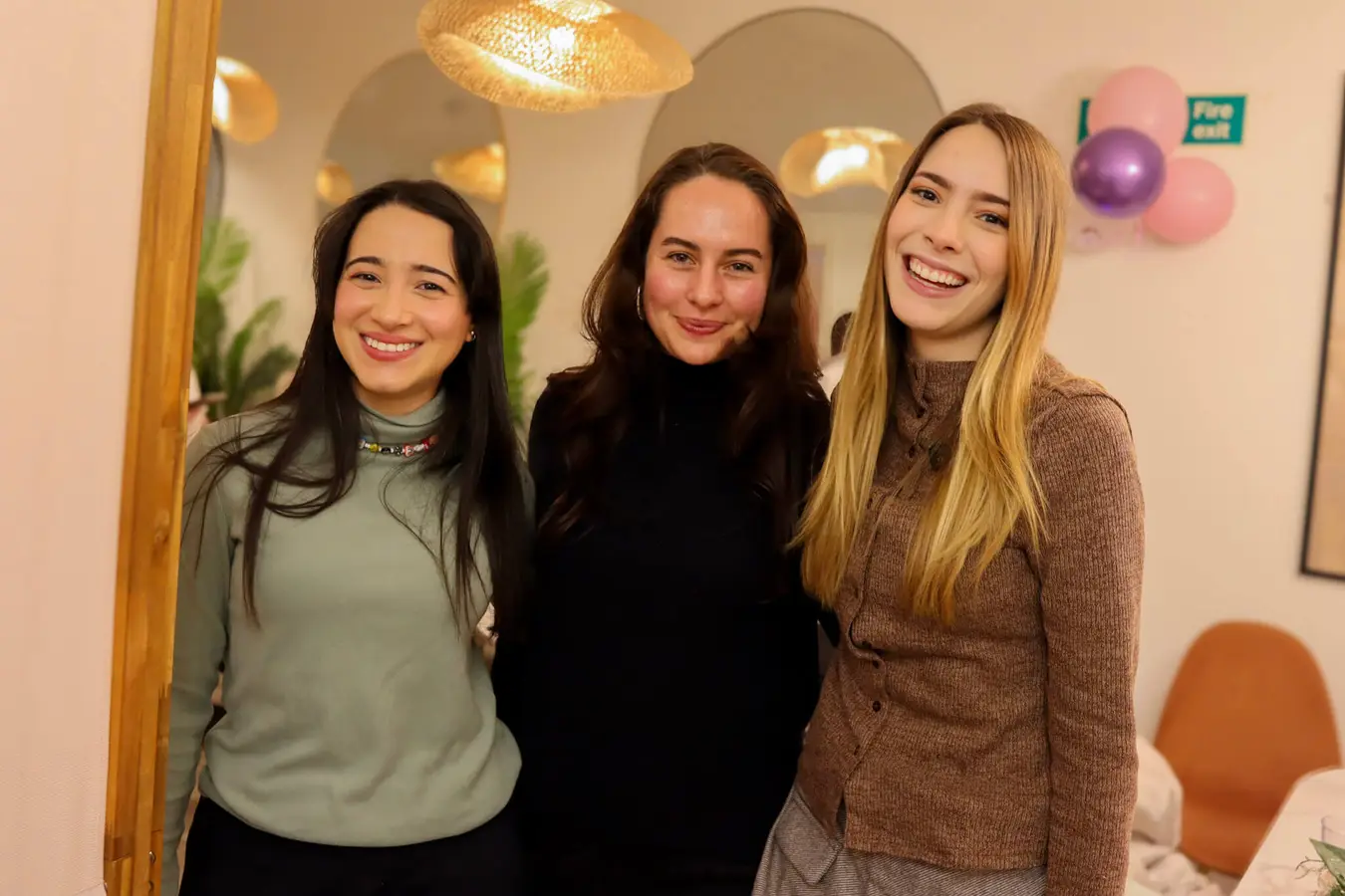 Women meeting at Delphi's London flatshare community launch party